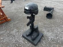 MILITARY TRIBUTE STATUE