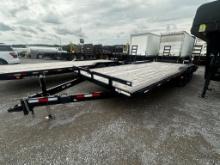 2023 TRIPLE CROWN TANDEM AXLE DECKOVER TRAILER