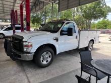 2008 FORD F350 XL SINGLE CAB SERVICE TRUCK