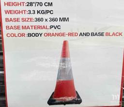 2024 Safety Highway Cones, Qty: 42