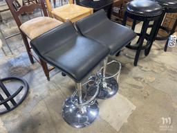 2 Metal Stools