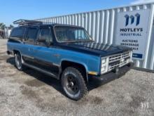 1986 Chevrolet Suburban 4X4