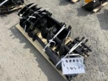 2024 Miva Excavator Attachment Set, 9 Pieces