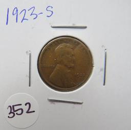 1923-S Wheat Cent