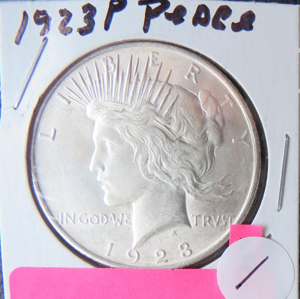 1923-P Peace Dollar