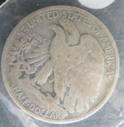 1943- Walking Liberty Half Dollar