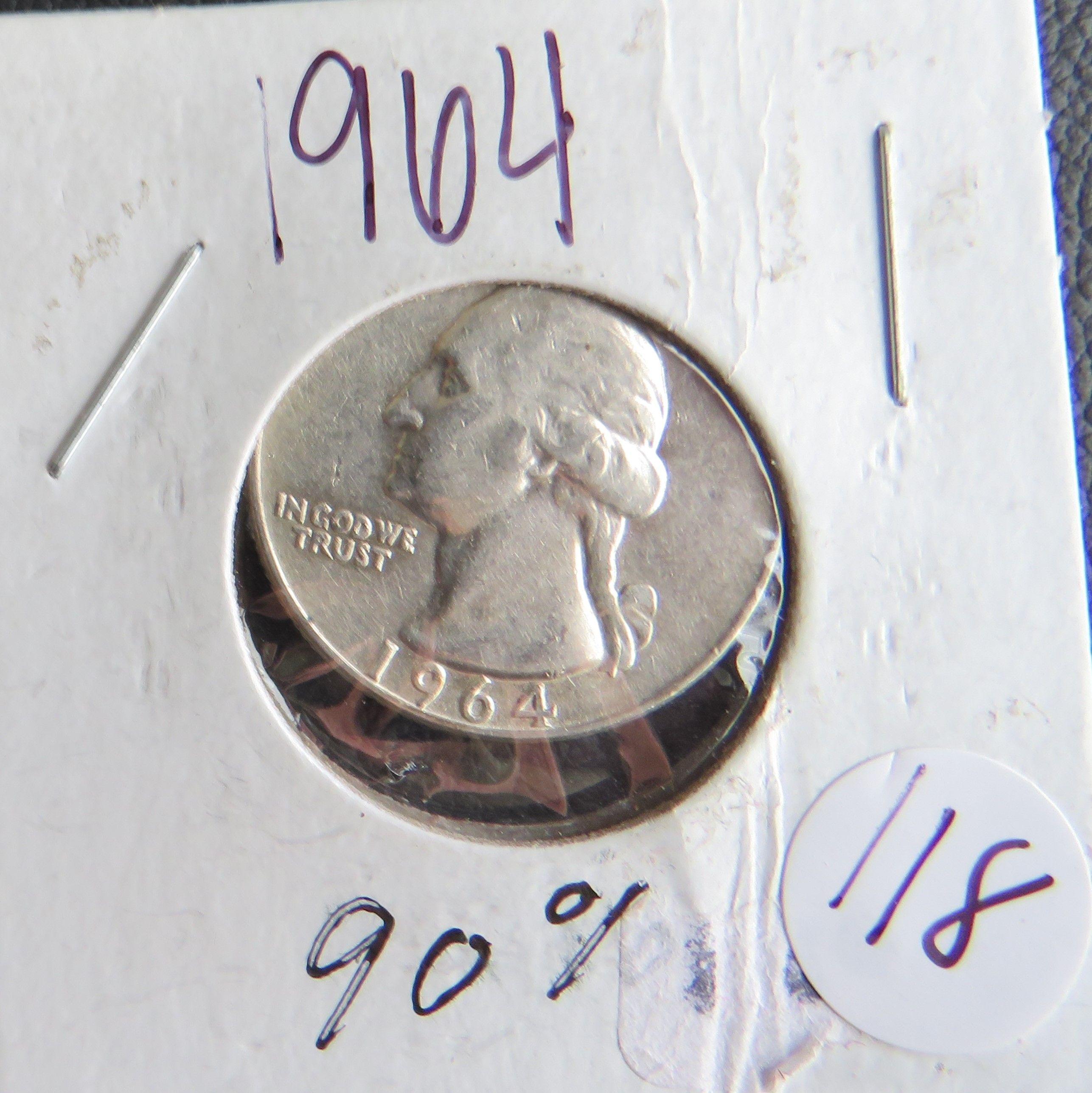 1964- George Washington Quarter