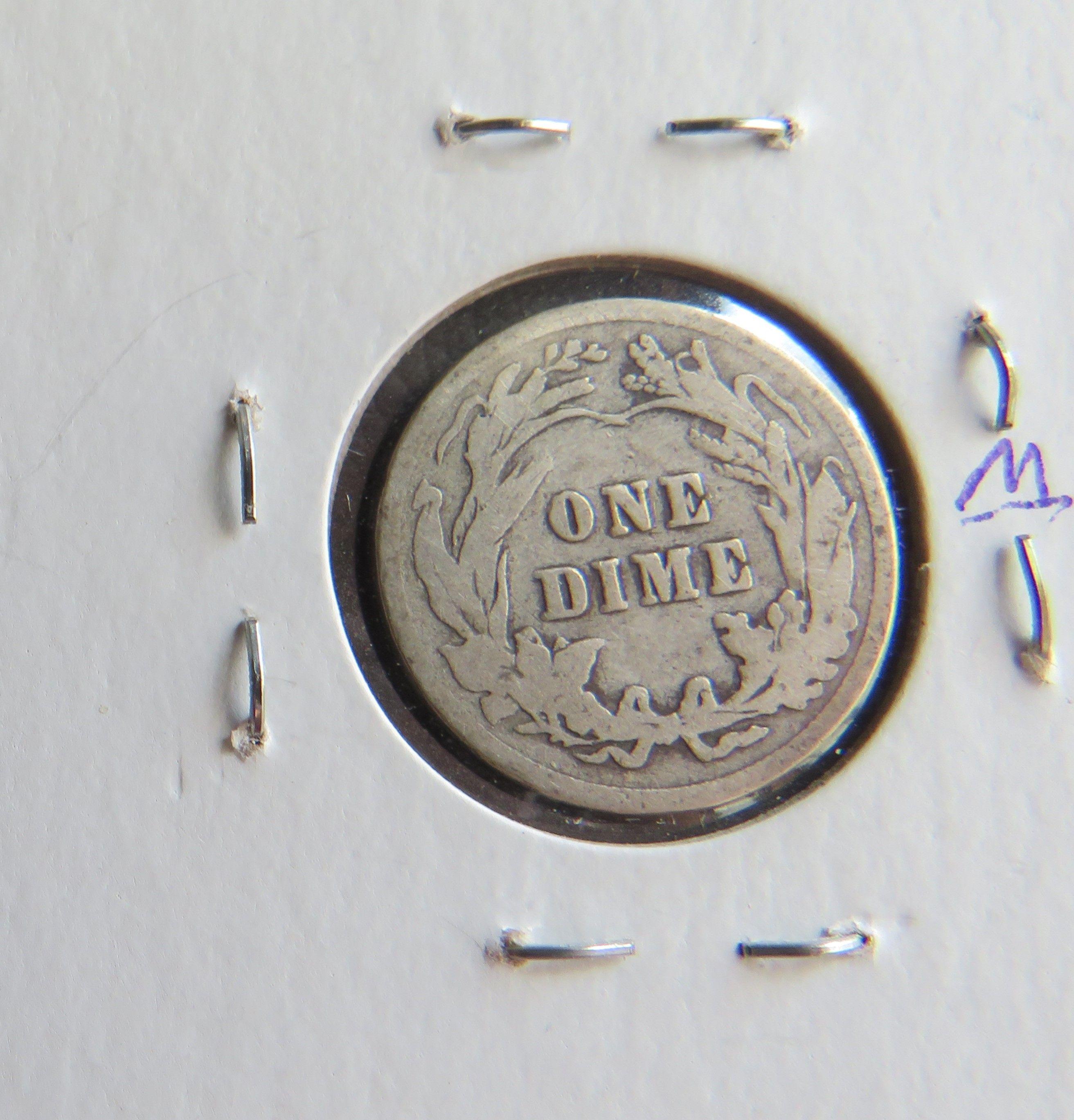 1915-P Barber Dime