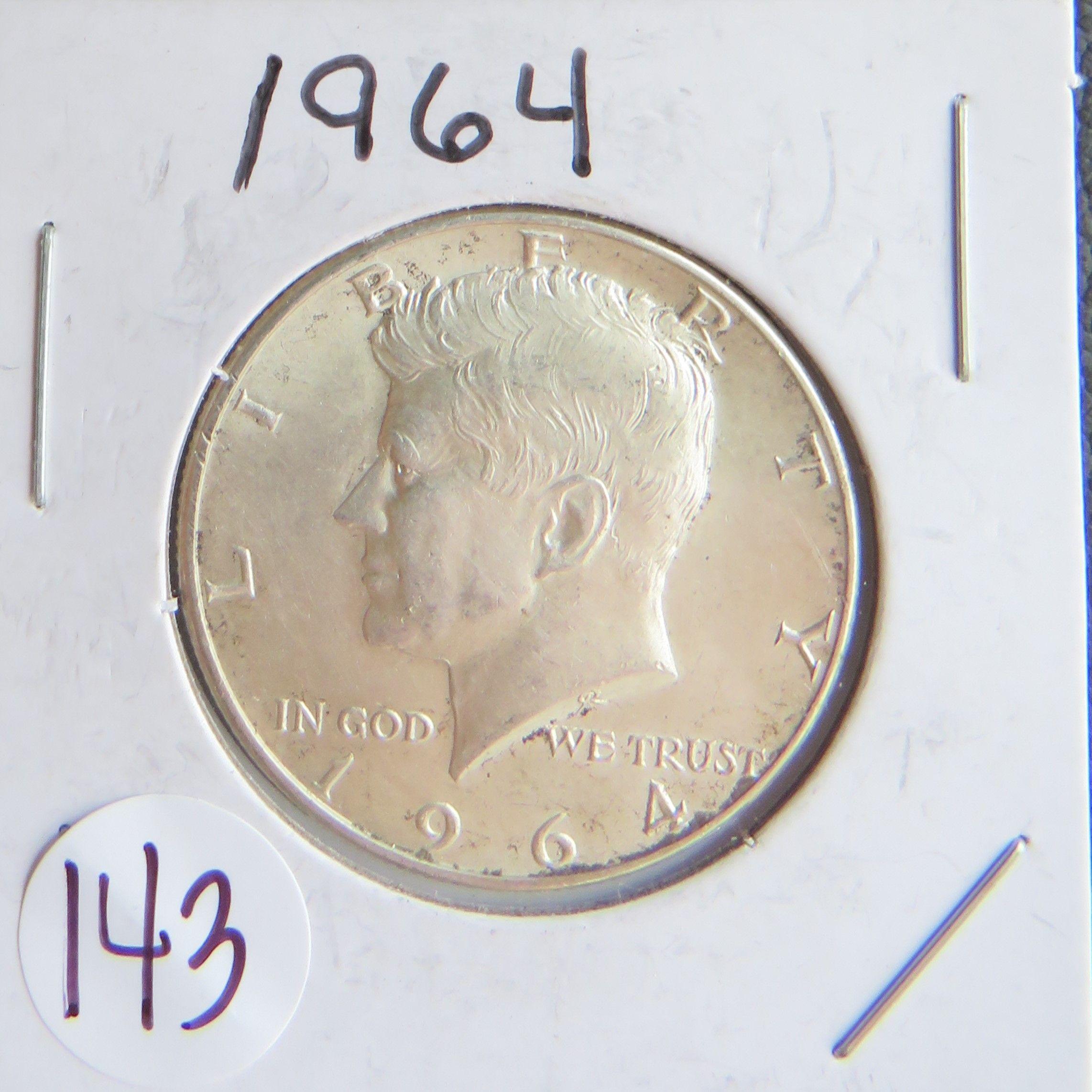 1964- Kennedy Half Dollar