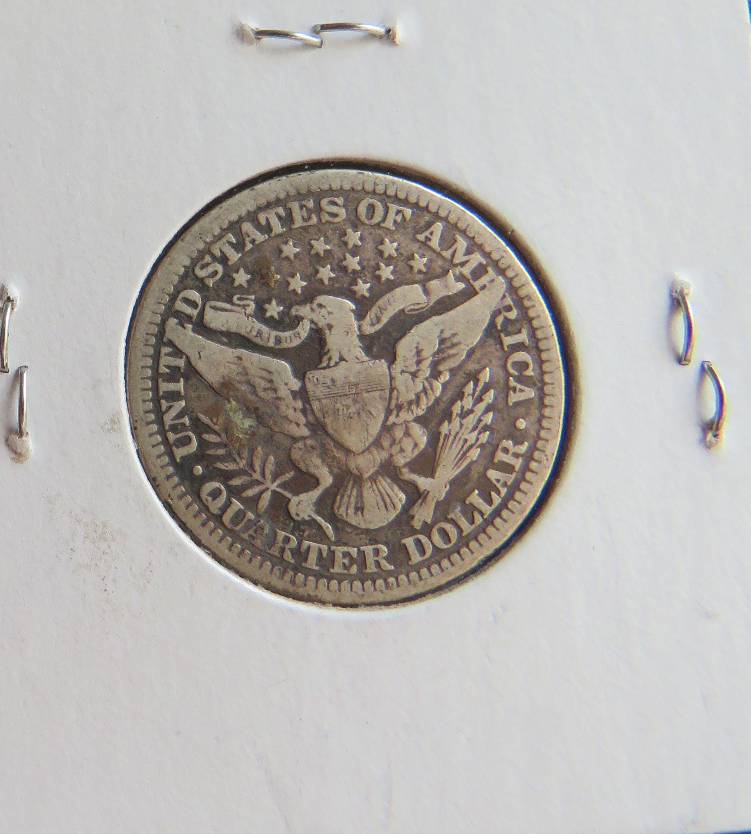 1915- Barber Quarter