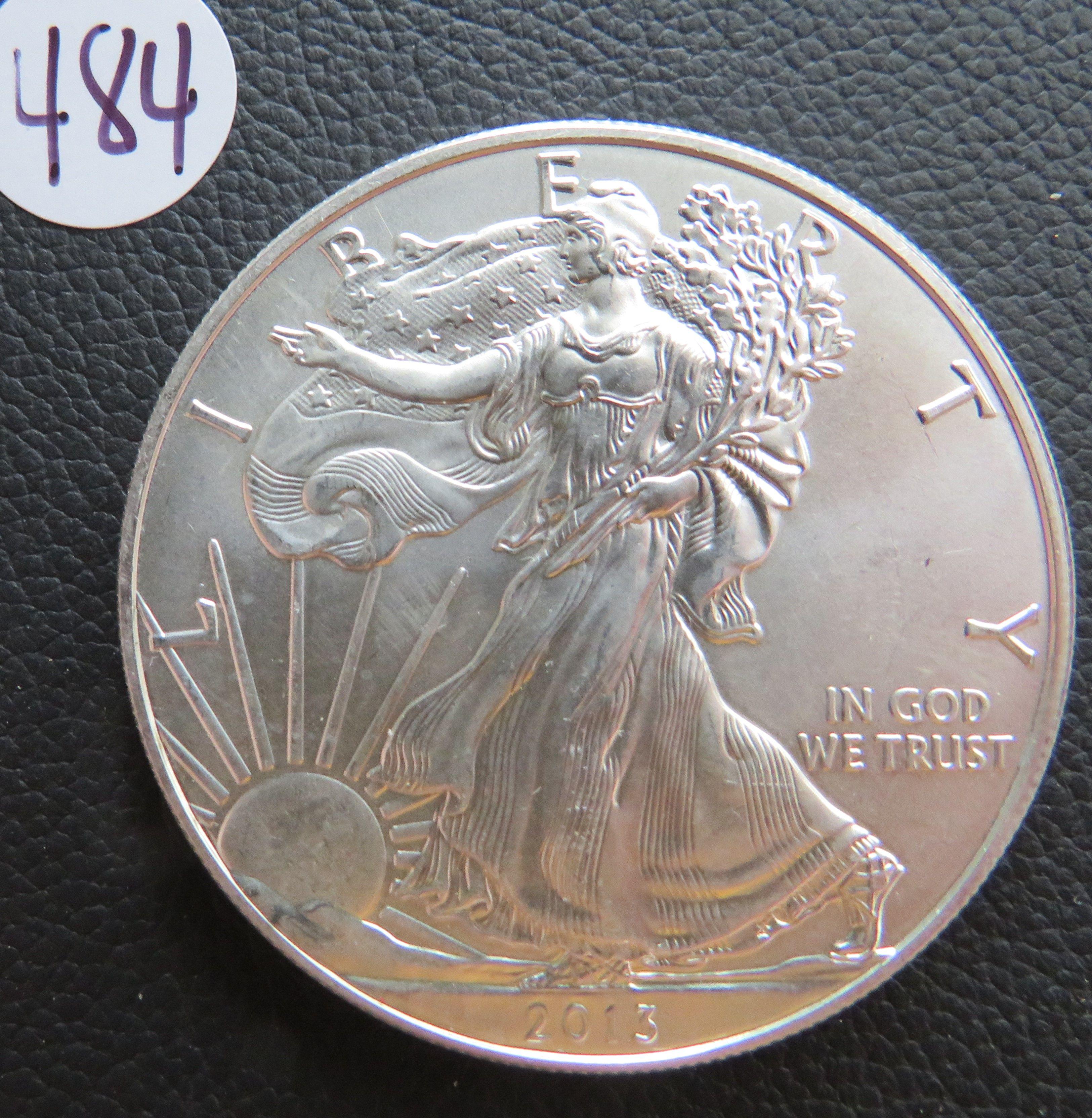 2013- American Eagle Silver Dollar