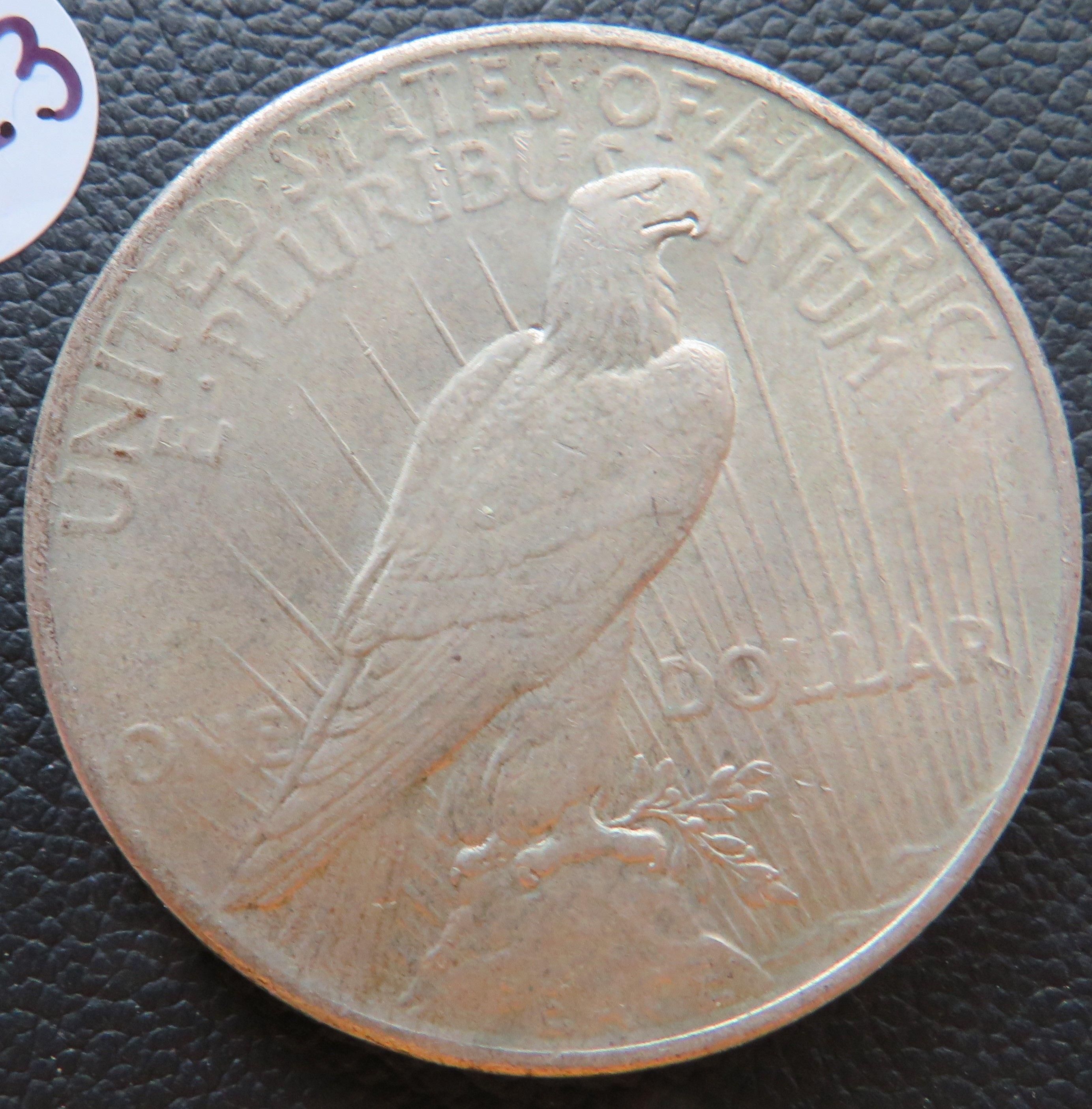 1925- Liberty Peace Silver Dollar