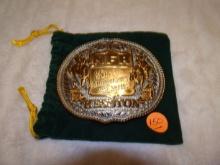 Hesston NFR 25th Anniversary Series Ltd Ed Sterling 24 KGP #4 of 1500