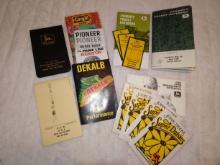 JD Notebooks, Seed Notebooks, Oil & Filter Changes (4-legged deer), JD Daisy Seeds, RLD Advertising