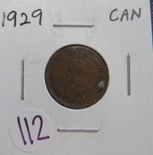 1929- Canada Small Cent
