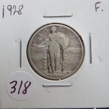 1928- Standing Liberty Quarter