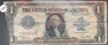 1923- One Dollar, Silver Certificate