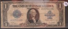 1923- One Dollar, Silver Certificate