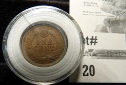 1905 Indian Cent, encapsulated, High grade EF-AU.