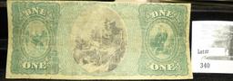 June 15th, 1872 First Charter National Banknote The Keokuk National Bank State of Iowa, Charter No.