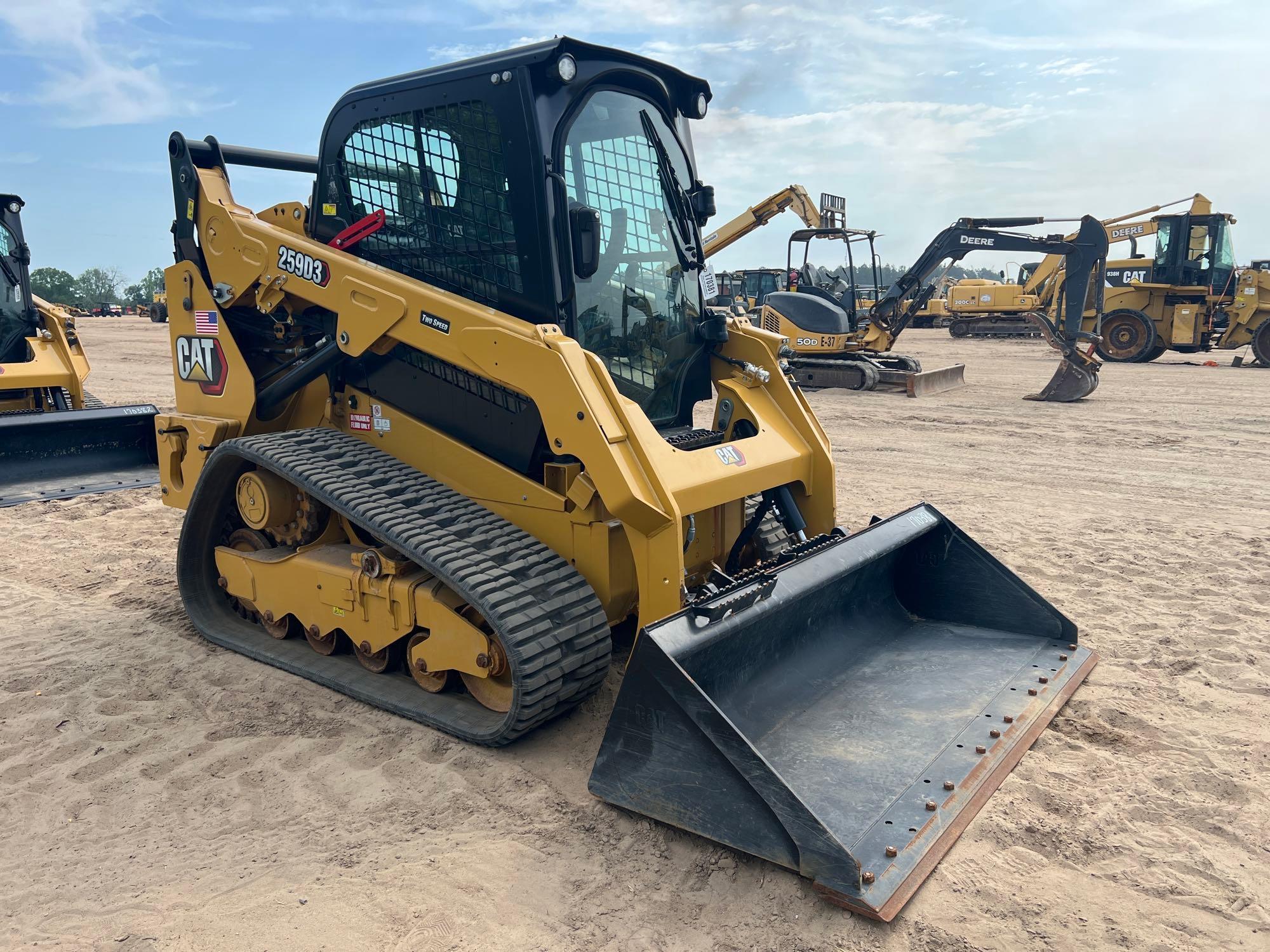 2023 CATERPILLAR 259D3 SKID STEER