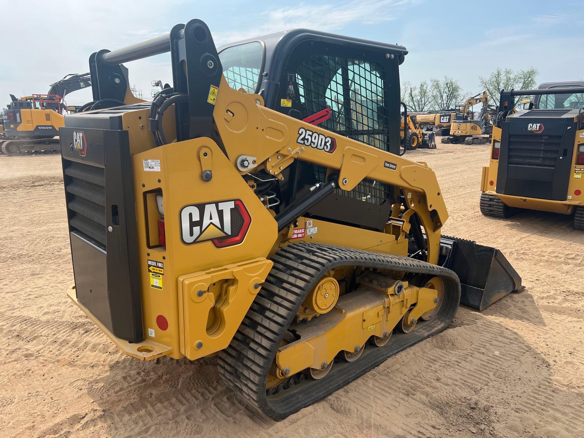 2022 CATERPILLAR 259D3 SKID STEER