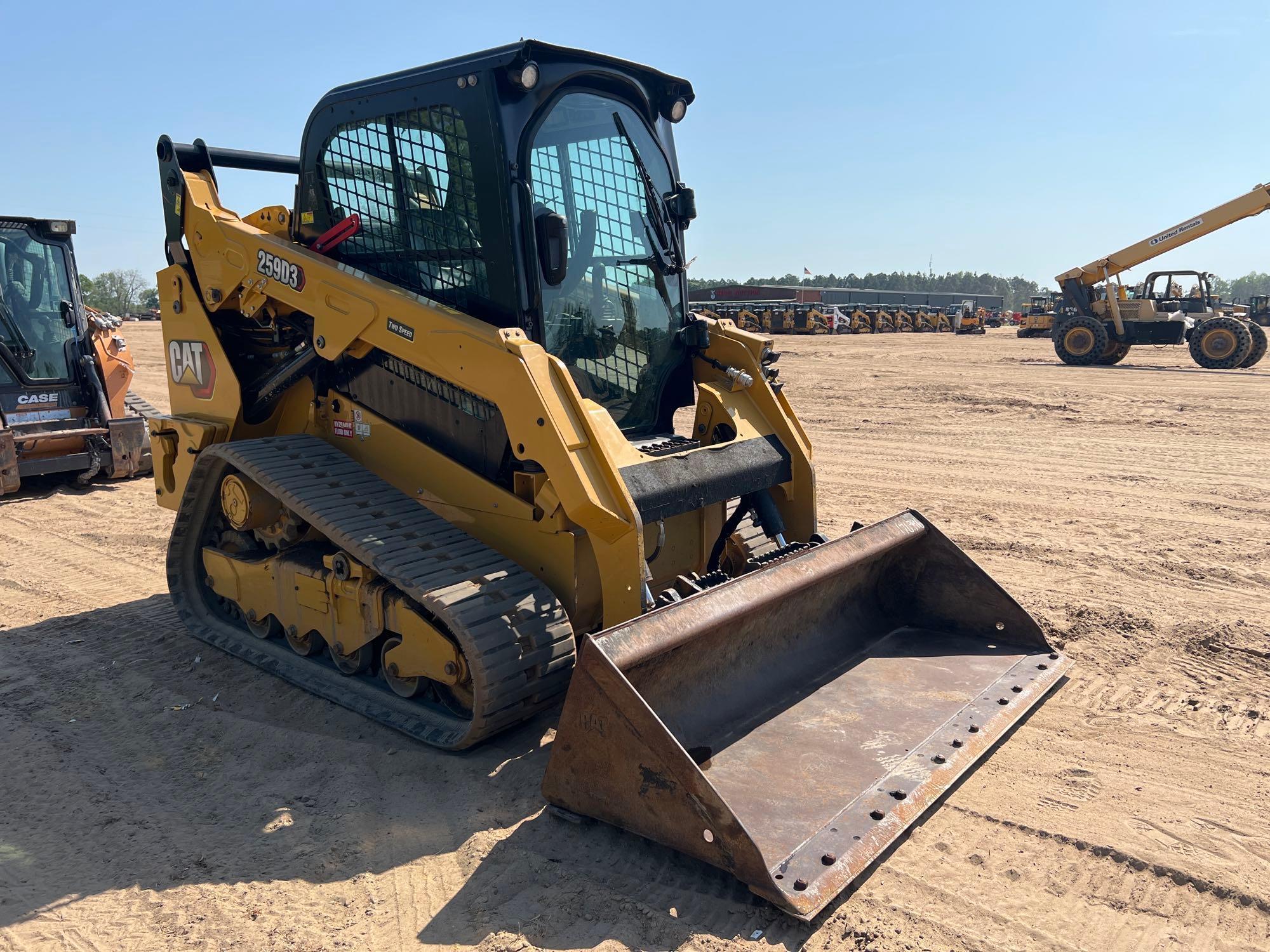 2021 CATERPILLAR 259D3 SKID STEER