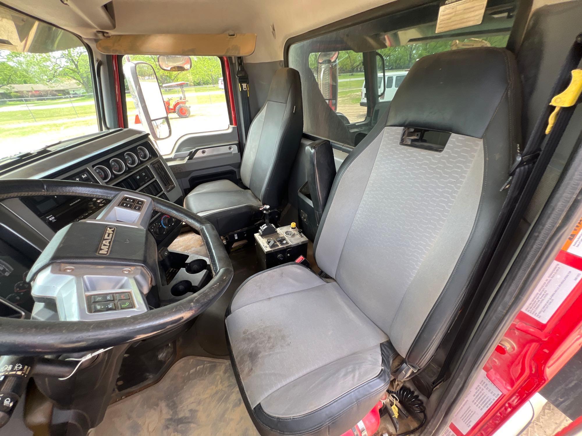 2019 MACK GR64F GRANITE TRI-AXLE DUMP TRUCK