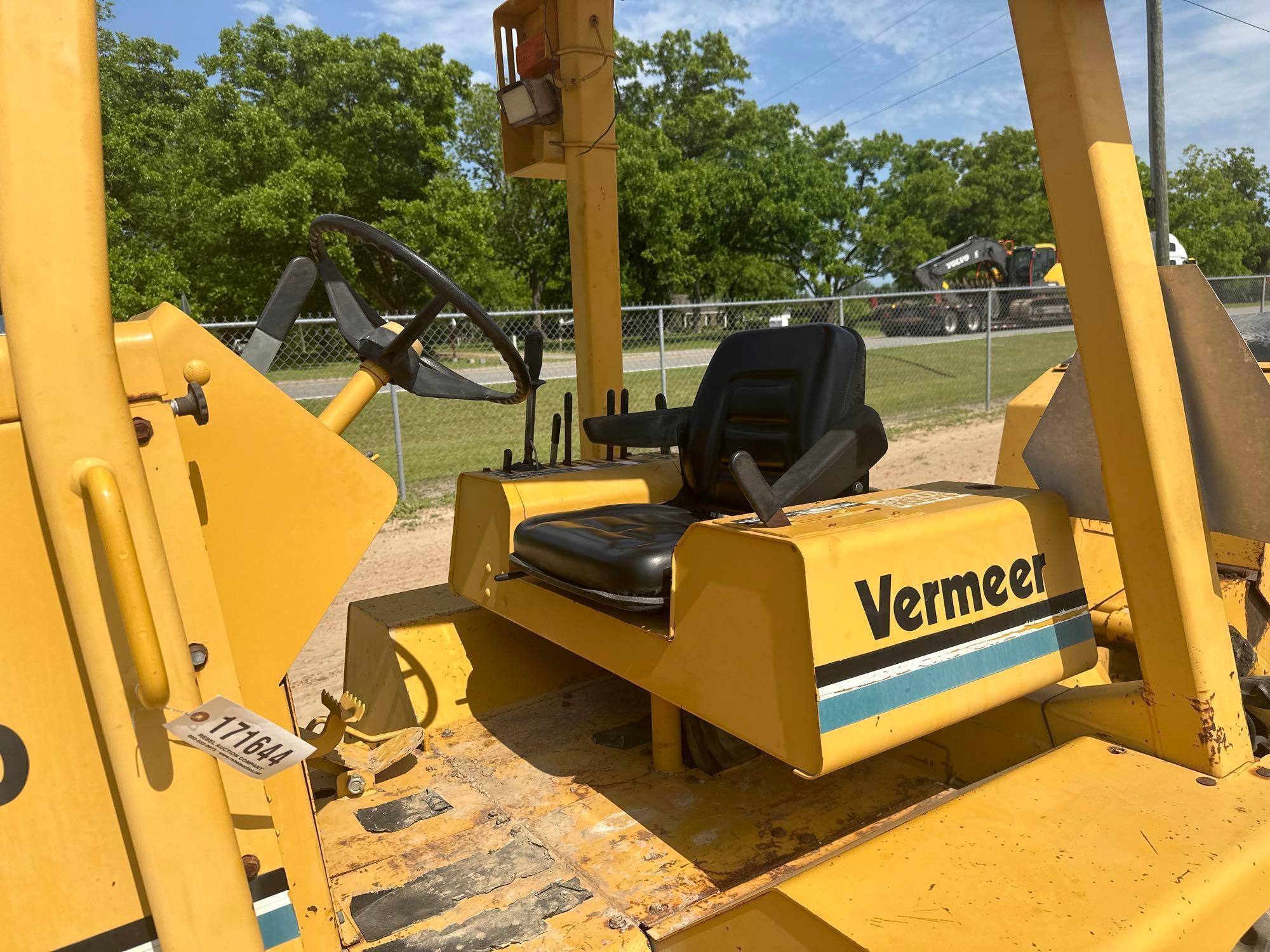 VERMEER V8550 TRENCHER