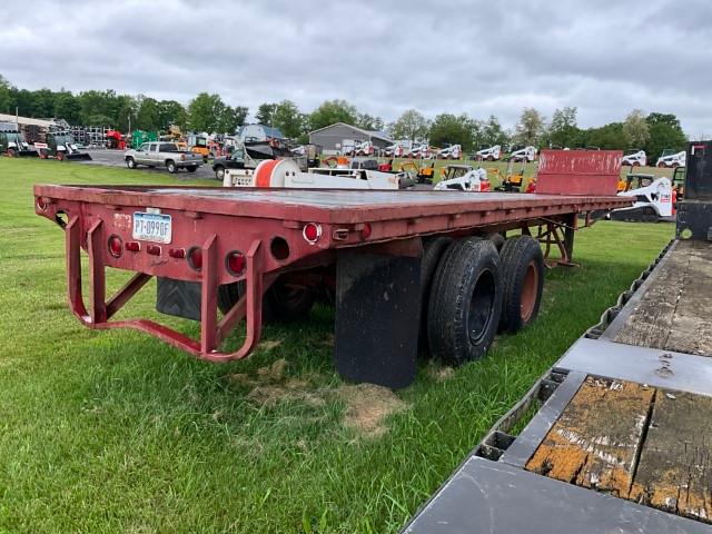 1989 Trail Co Flatbed Semi Trailer