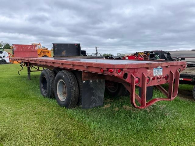 1989 Trail Co Flatbed Semi Trailer