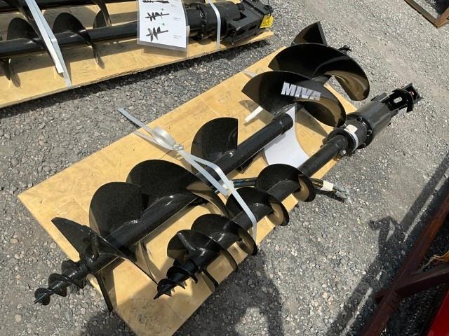 New Miva Mini-Excavator Auger 3 Bits