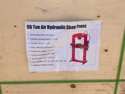 50 Ton Hydraulic Shop Press