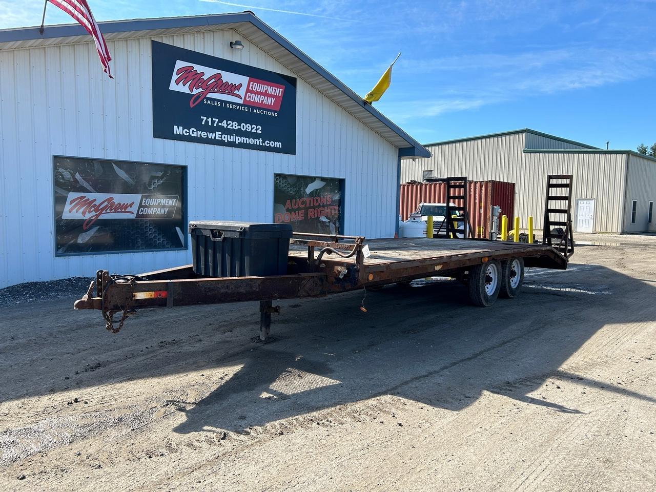 2008 PJ  20' Tandem Axle Trailer