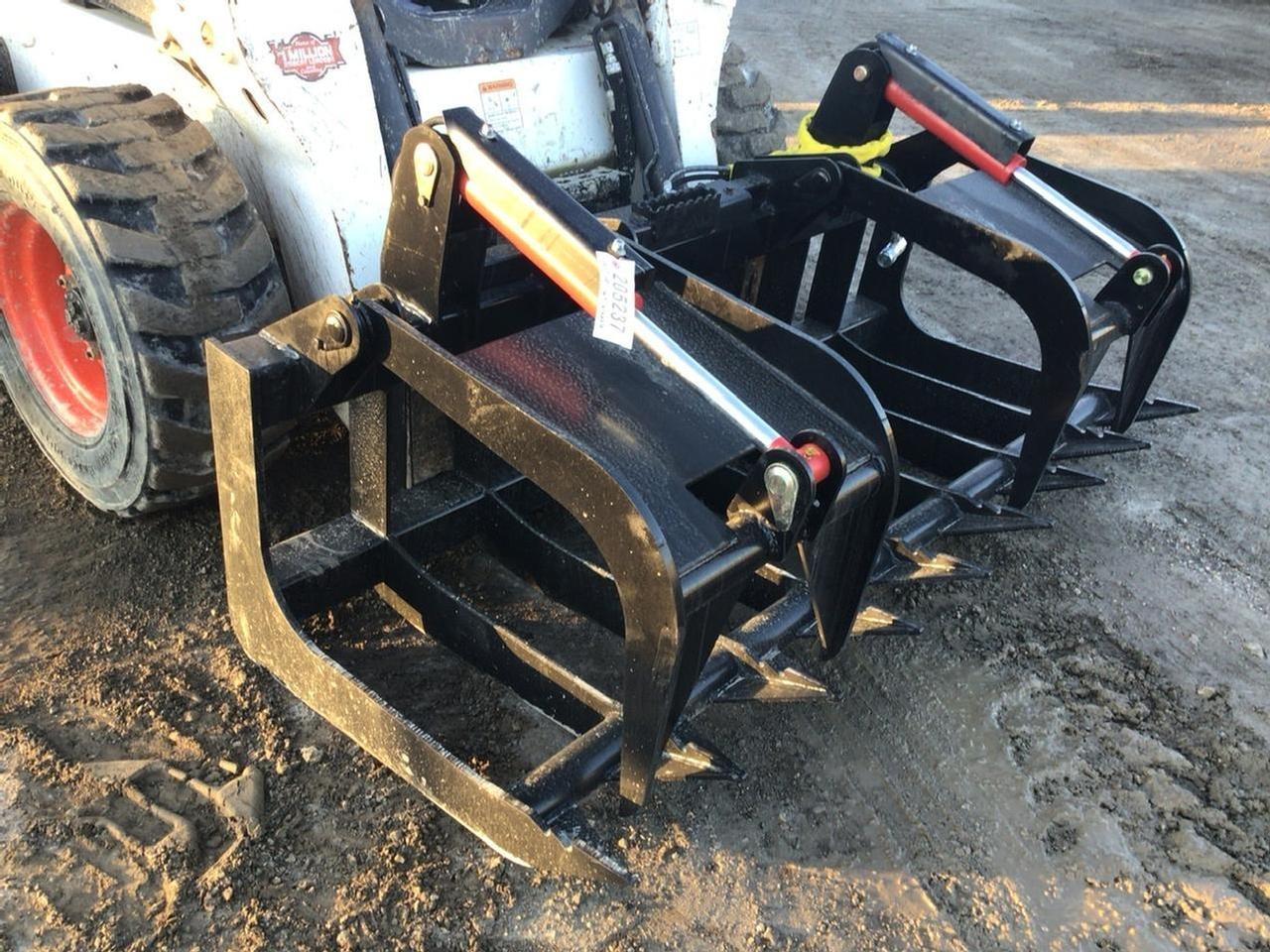 Wildcat 74" Heavy Duty Skid Steer Root Grapple