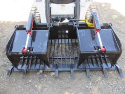 Wildcat 80" Heavy Duty Skid Steer Rock Grapple