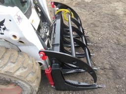 Wildcat 60" Skid Steer Root Rake Grapple