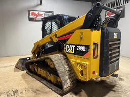 2017 Caterpillar 299D2 Skid Steer Loader