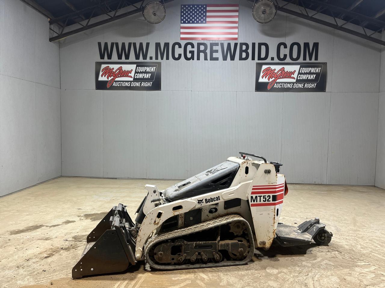 2015 Bobcat MT52 Walk Behind Skid Steer Loader