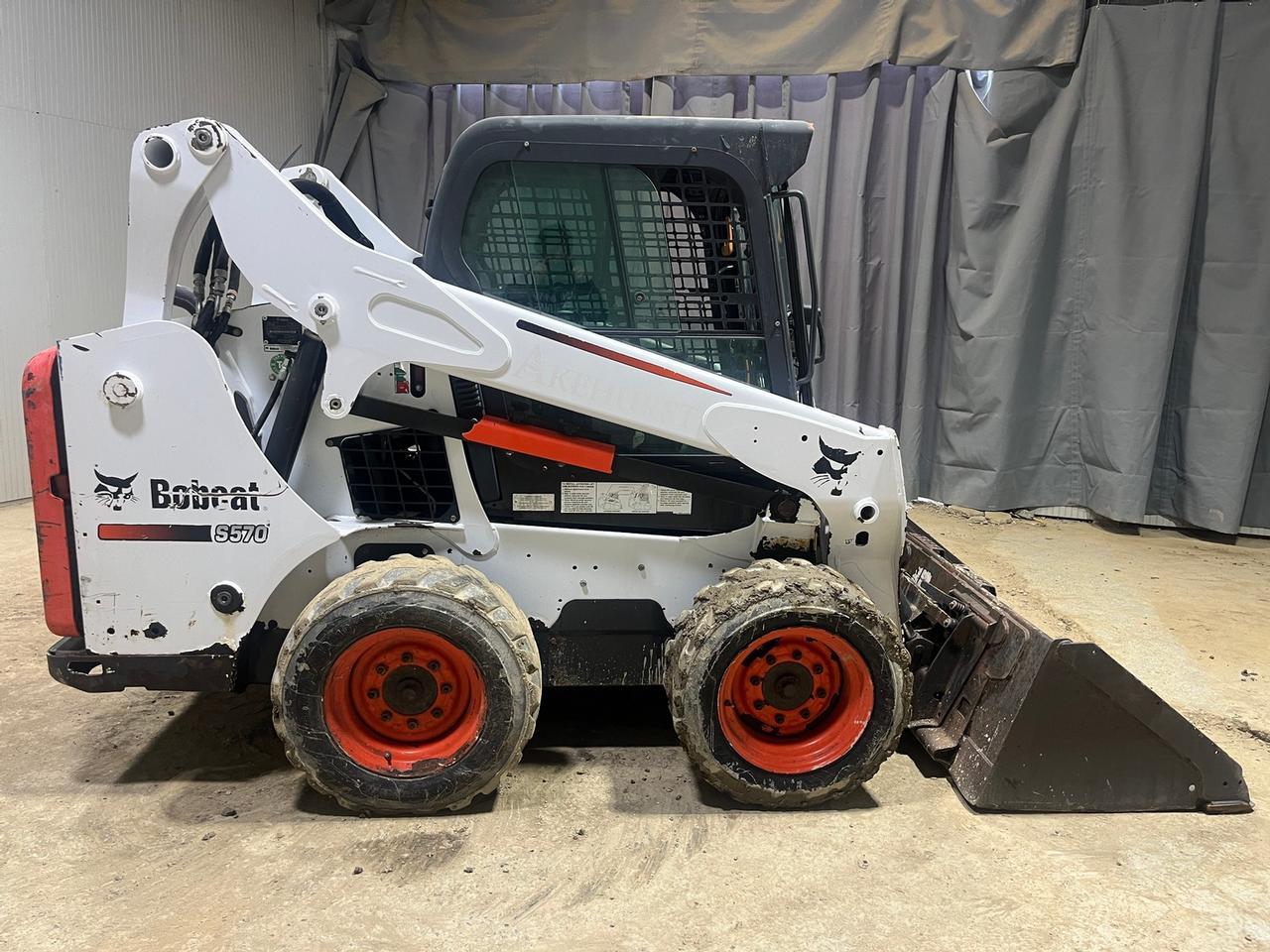 2016 Bobcat S570 Skid Steer Loader