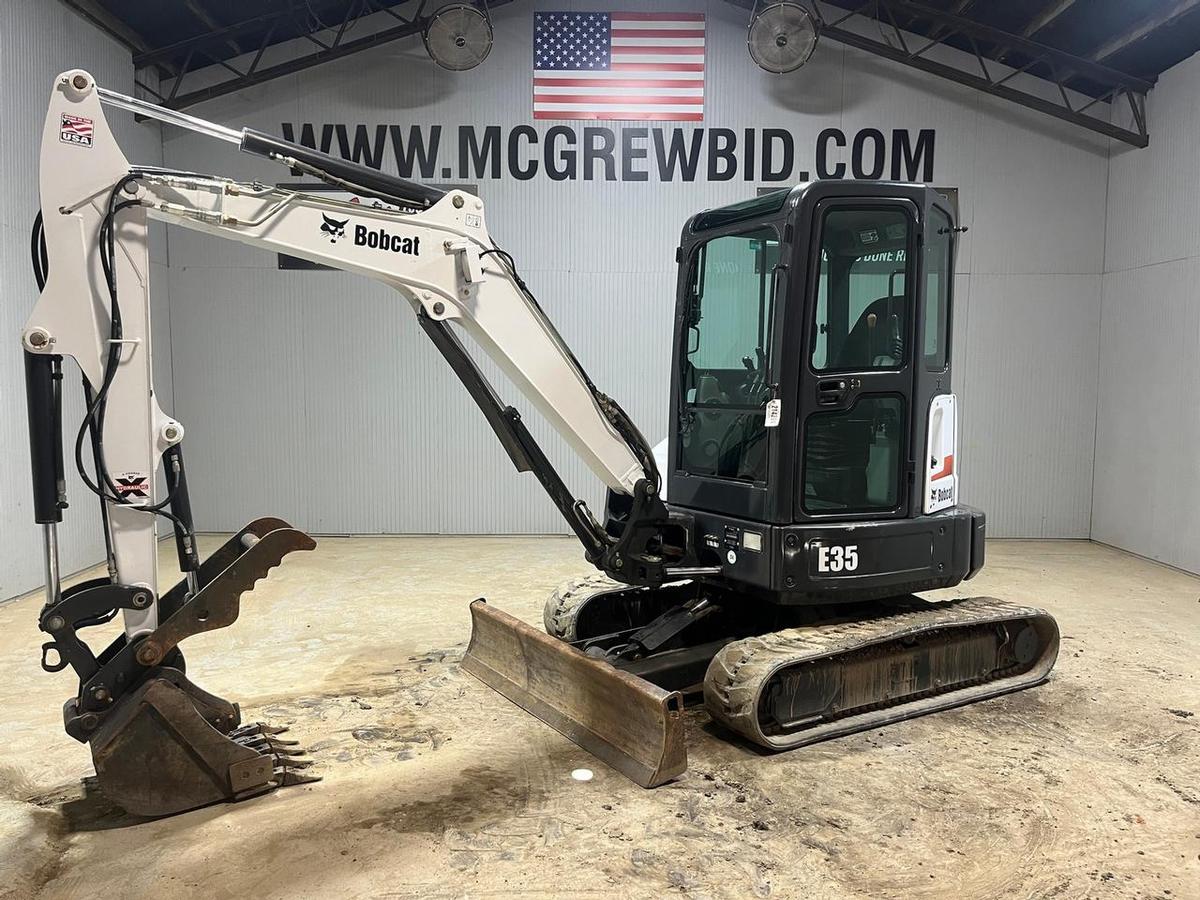 2012 Bobcat E35 Mini Excavator