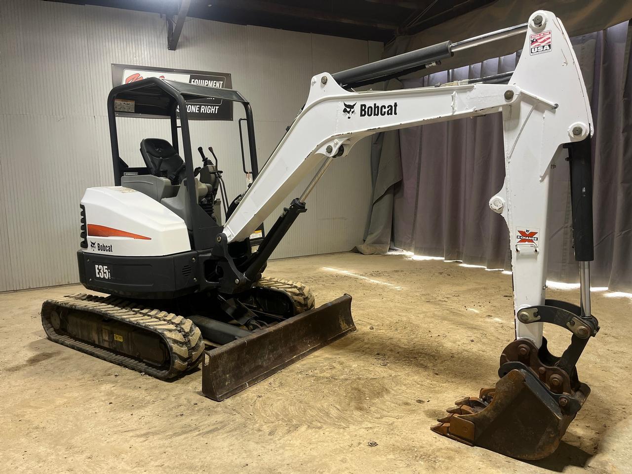 2014 Bobcat E35i Mini Excavator