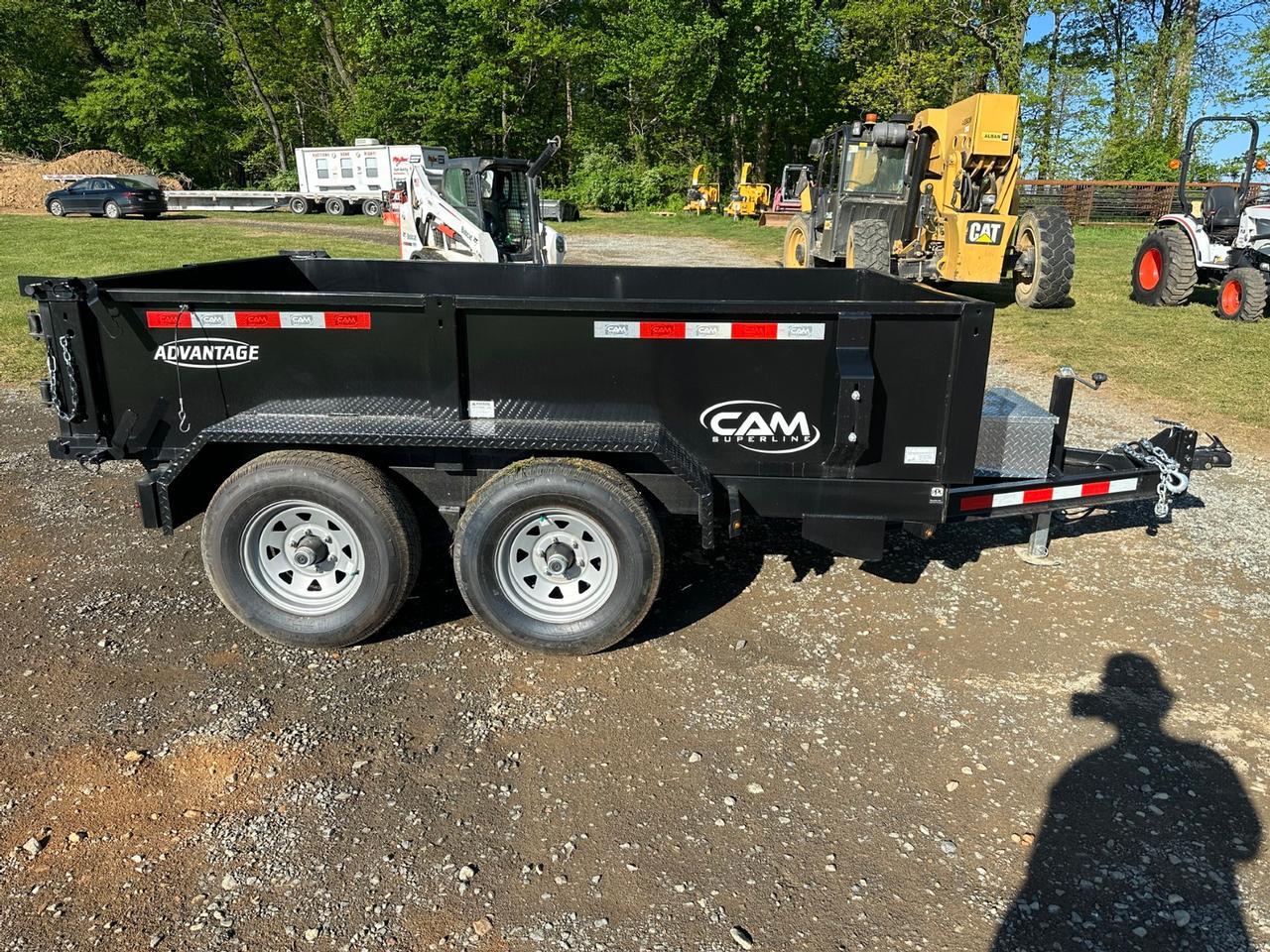 2022 Cam 10K Advantage Low Profile Dump Trailer