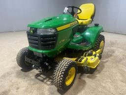 2015 John Deere X738 Mower with Snow Blower & Cab