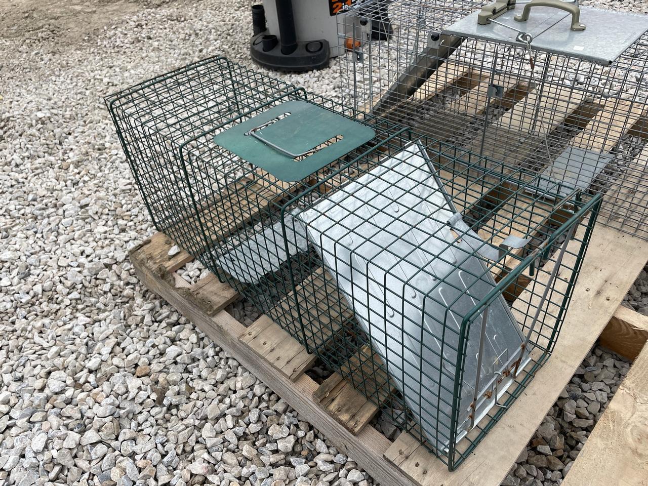 Lot Of Live Traps