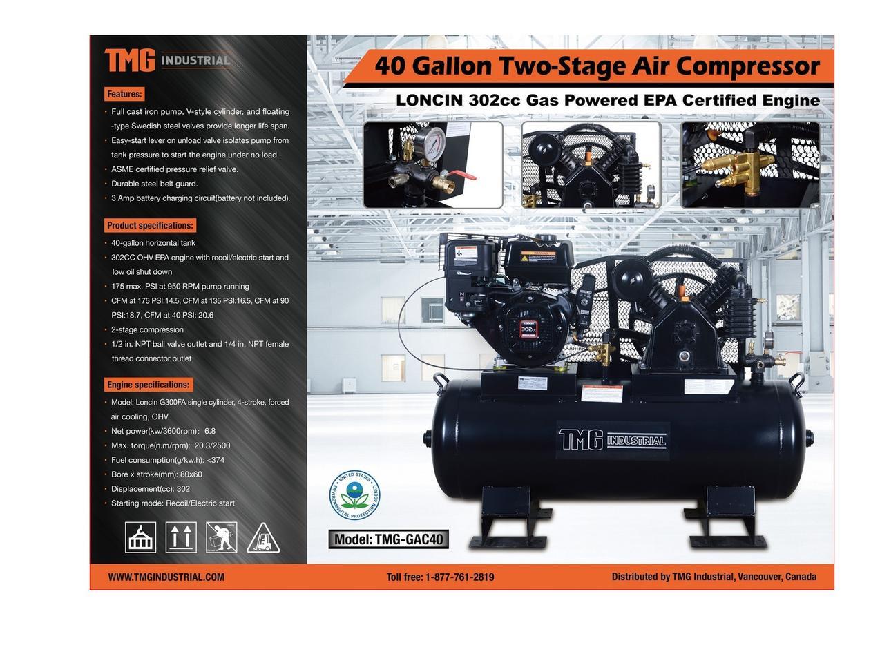 TMG GAC40 Air Compressor