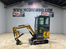 2024 AGROTK DM13-C Mini Excavator