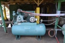 "CURTIS 15HP TANK MOUNTED AIR COMPRESSOR ANK +