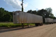 2004 PEERLESS 42' ALUM OPEN TOP TRAILER W/ ELECTRIC ROLLOVER TARP VIN#1PLE042285PM54409 (HAVE TITLE,