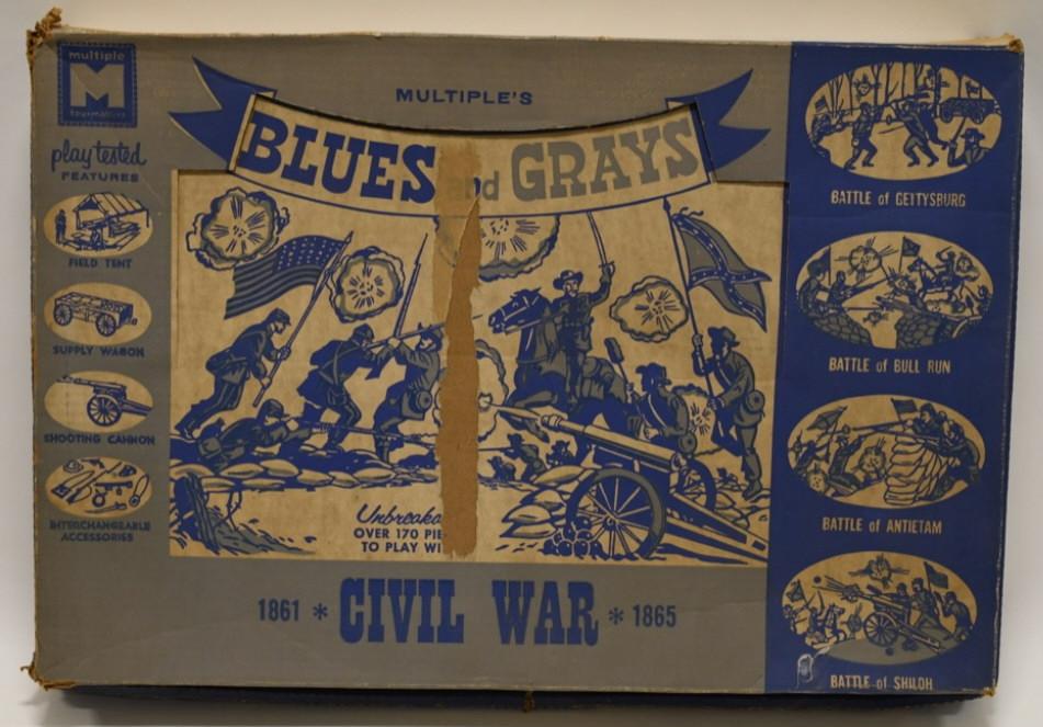 Multiple Toy Makers Blues and Grays Civil War Set